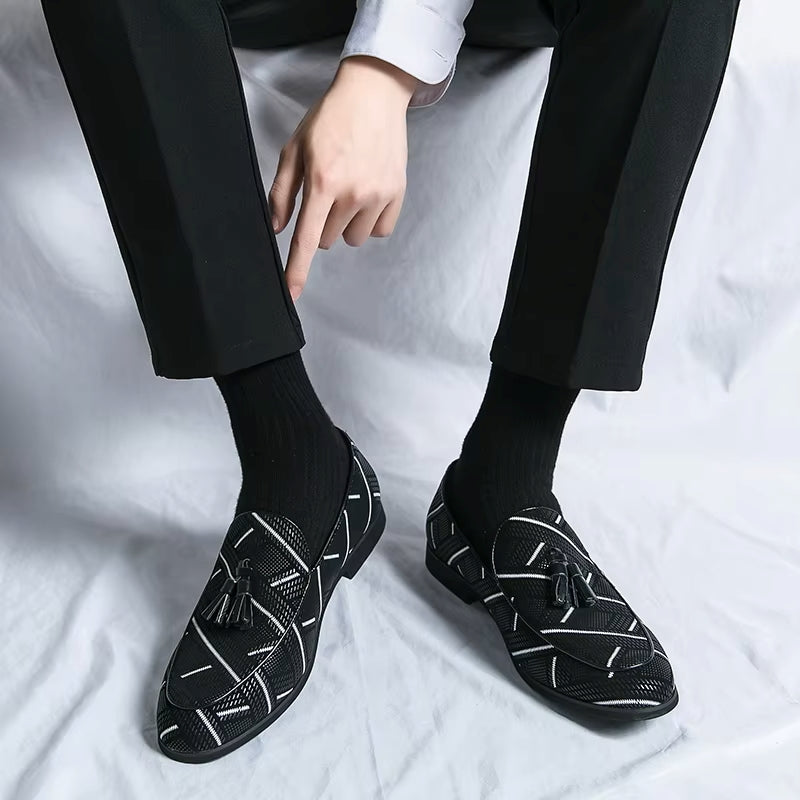 Ingo |  Halbschuhe aus Leder im Retro-Stil