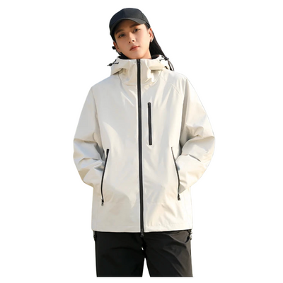 Gina - Lange wasserdichte Wanderjacke - Unisex