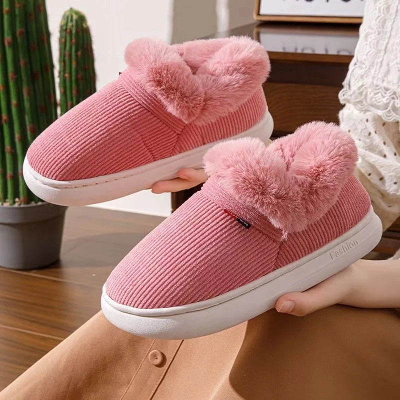 Gillian - Warme Winterpantoffeln