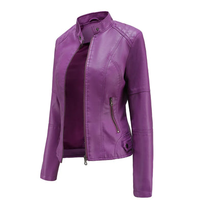 Gianinna - Elegante Bikerjacke aus Leder