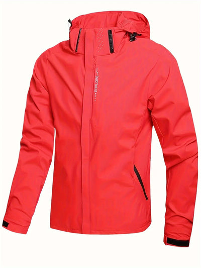 George - Lange wasserdichte Wanderjacke Windbreaker