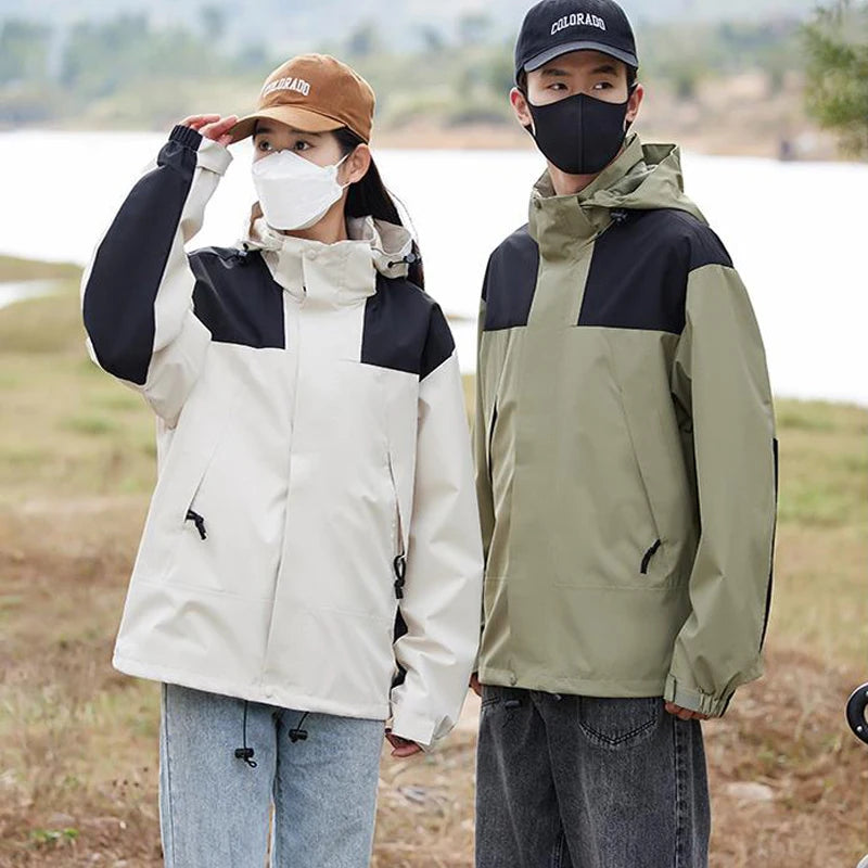 Kim - Lange wasserdichte Wanderjacke - Unisex