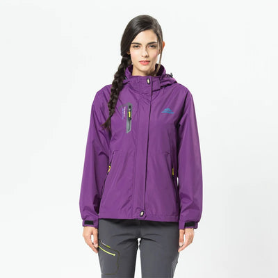 Kim - Lange wasserdichte Wanderjacke