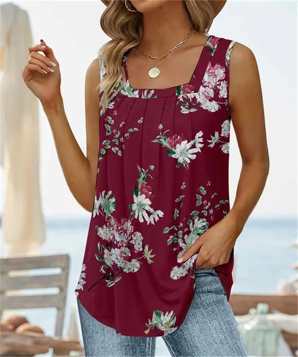 Veran - Ärmelloses Shirt Mit Knöpfen