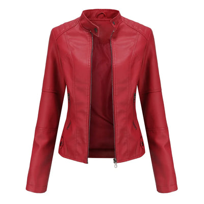 Gianinna - Elegante Bikerjacke aus Leder