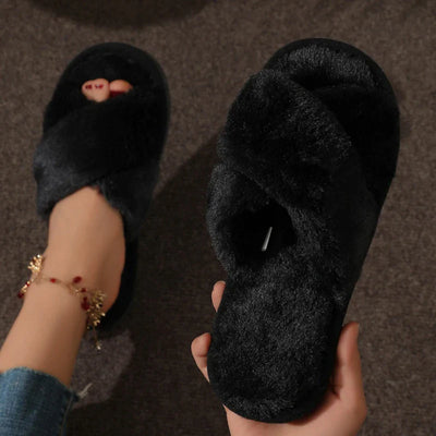Jelena - Warme Winterpantoffeln