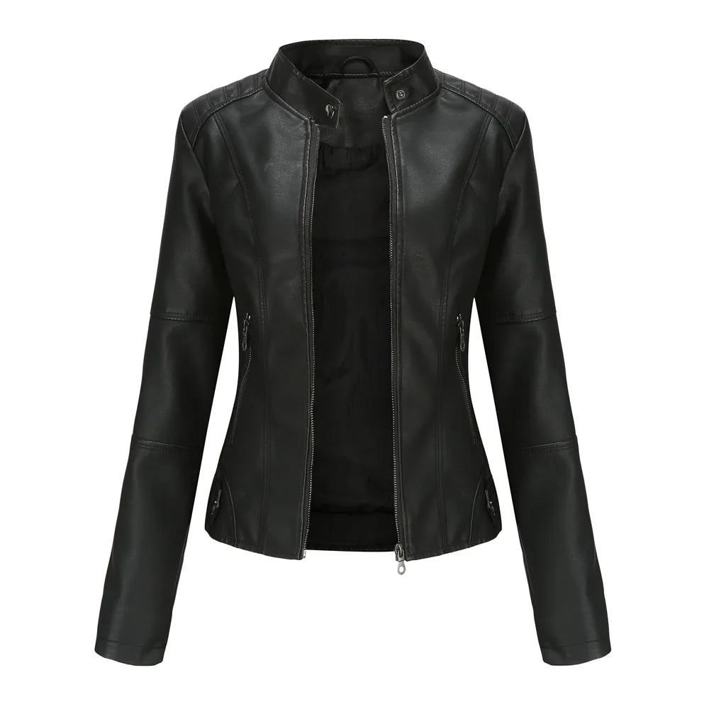 Gianinna - Elegante Bikerjacke aus Leder