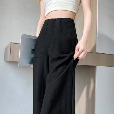 Alexa - Vintage Boho Hose mit Wiese Hosenbeine
