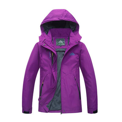 Kim - Lange wasserdichte Wanderjacke