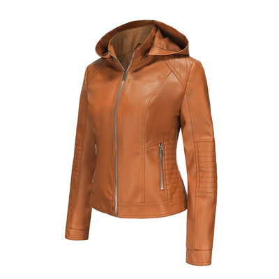 Georgia - Elegante Leder-Motorjacke