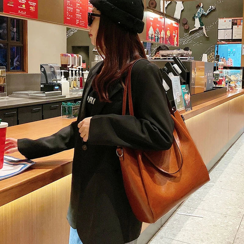 Florine - Veganes-Leder schultertasche