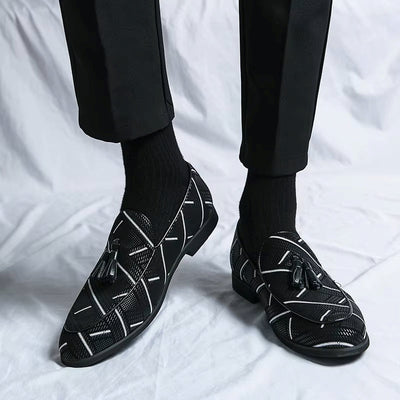 Ingo |  Halbschuhe aus Leder im Retro-Stil