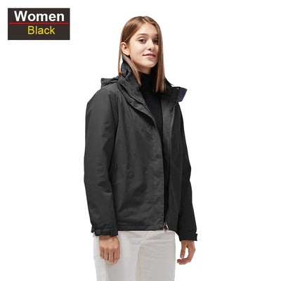 Helena - Lange 3 in 1 wasserdichte Wanderjacke - Unisex