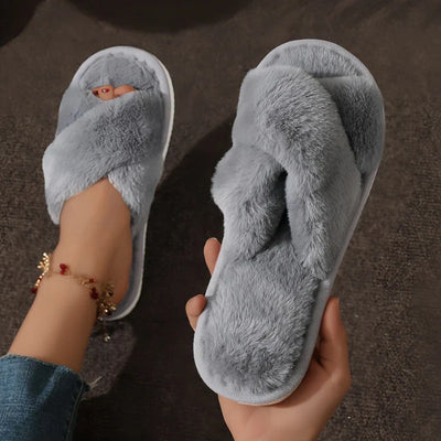 Jelena - Warme Winterpantoffeln