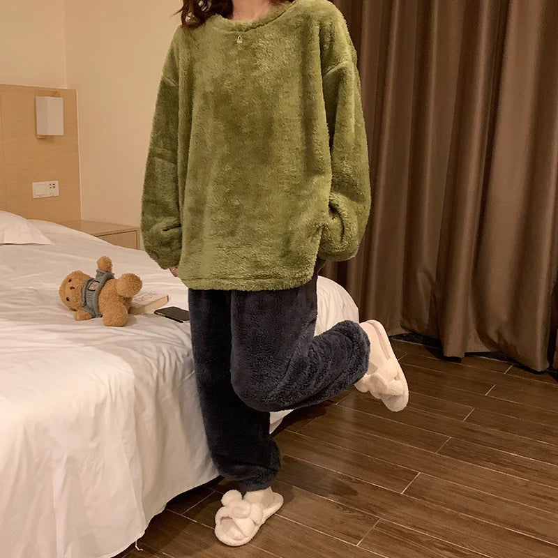 Jamilla - Wolle Pyjama für Frauen