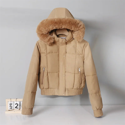 Benedict - Warme Pelz-Pufferjacke - Winddicht