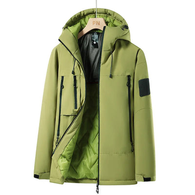 Liam - Lange wasserdichte Wanderjacke  - Unisex