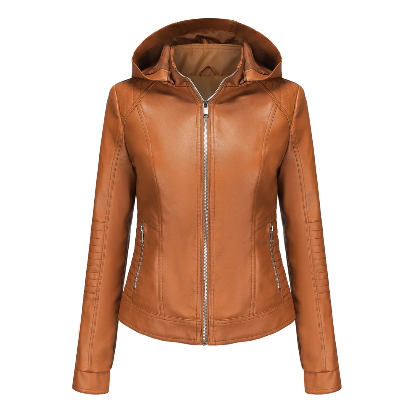 Georgia - Elegante Leder-Motorjacke