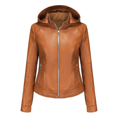 Georgia - Elegante Leder-Motorjacke