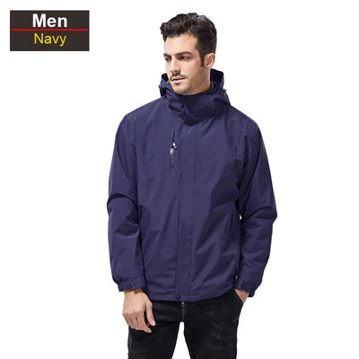 Helena - Lange 3 in 1 wasserdichte Wanderjacke - Unisex