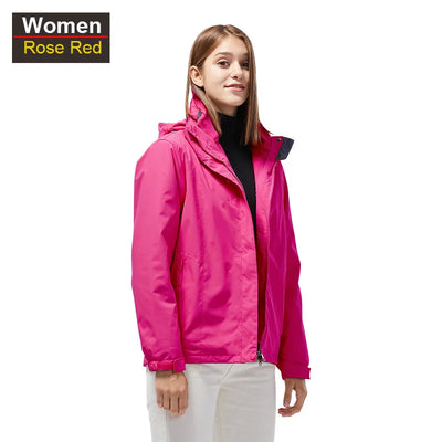 Helena - Lange 3 in 1 wasserdichte Wanderjacke - Unisex