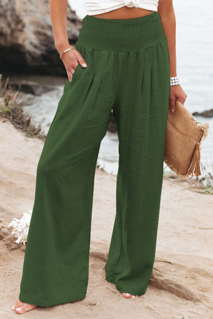 Rina - Comodi pantaloni in lino da donna