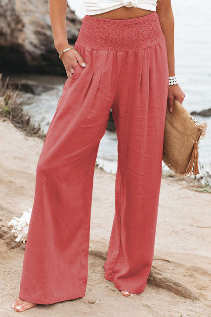 Rina - Comodi pantaloni in lino da donna