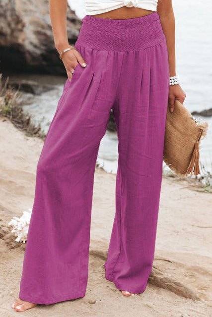 Rina - Comodi pantaloni in lino da donna