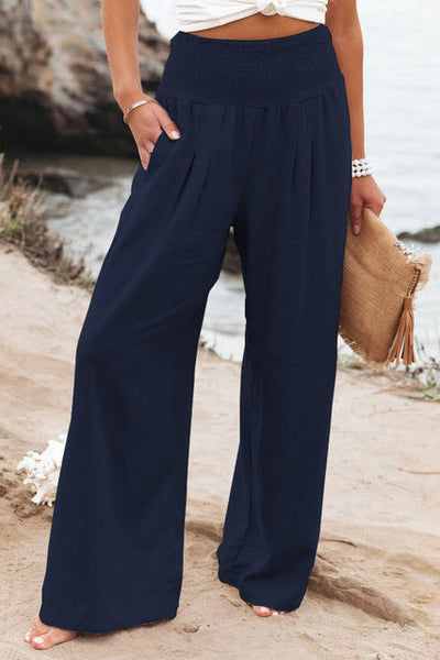 Rina - Comodi pantaloni in lino da donna
