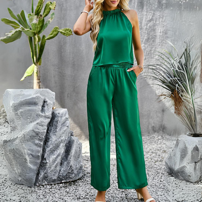 Costume tendance de couleur unie « TrendSleek » 