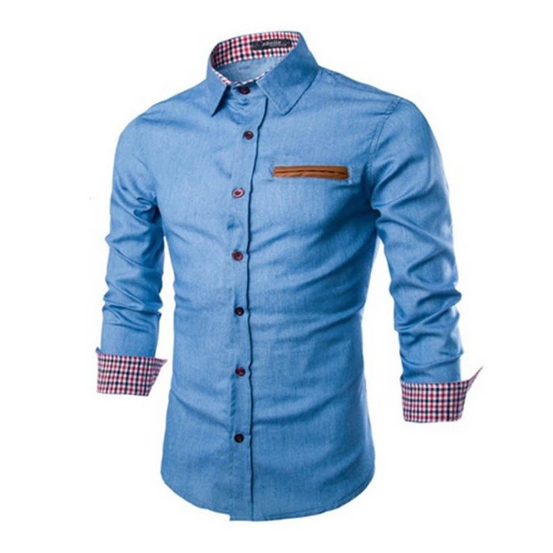 Larson® - camicetta in denim 
