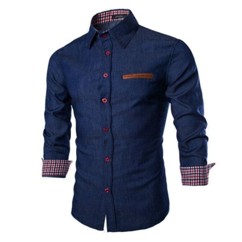Larson® - camicetta in denim 