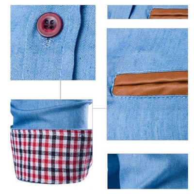 Larson® - camicetta in denim 