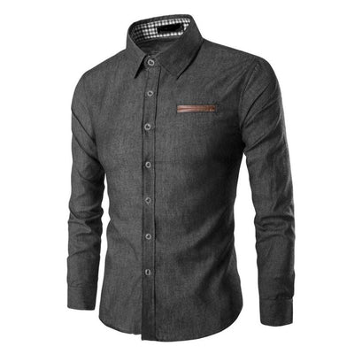 Larson® - camicetta in denim 