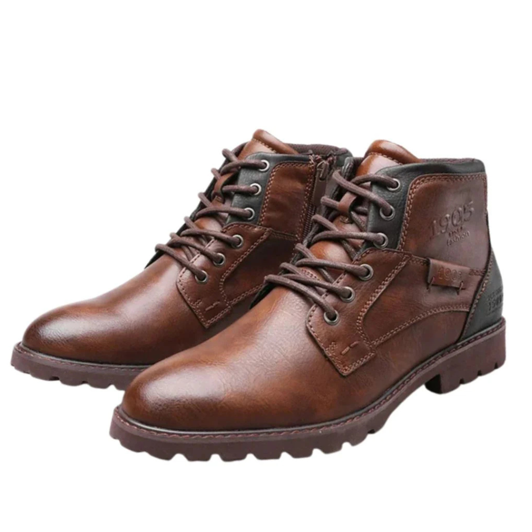 Ewald | Lässige Lederstiefel für Männer im britischen Stil