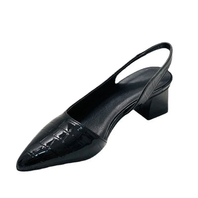 Heidi | Orthopädische Pumps mit Kroko-Design
