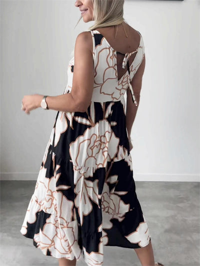 Adéline™ | Robe élégante à imprimé floral