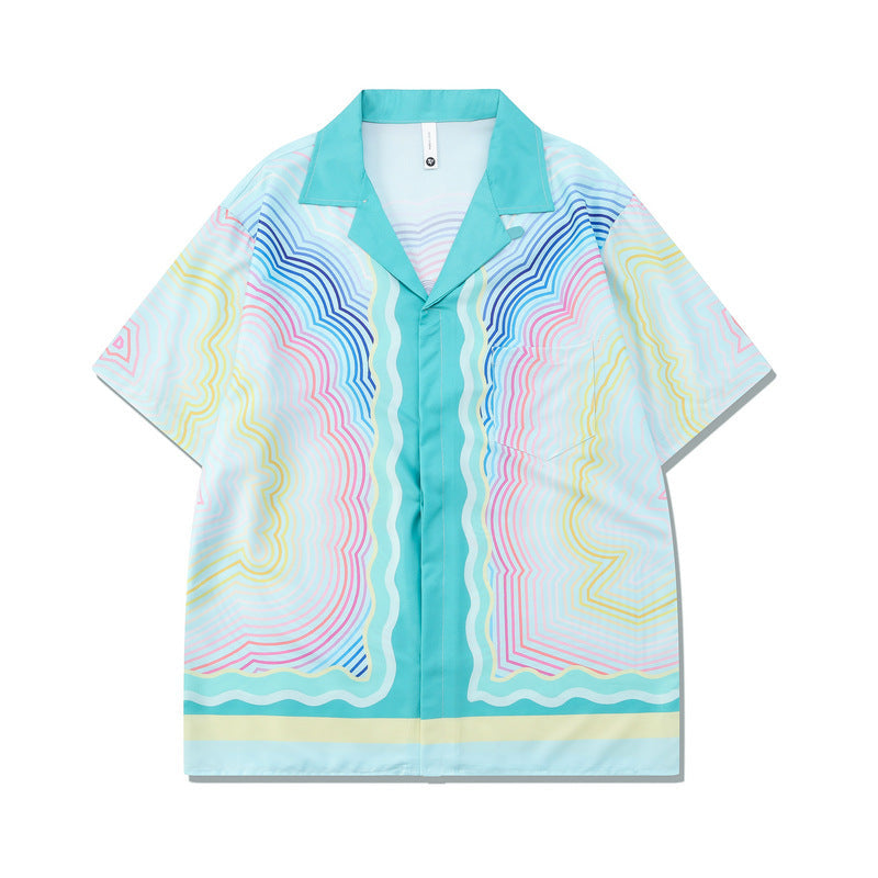"RetroWave" - ​​Set di pantaloncini casual 