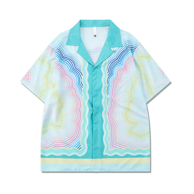 "RetroWave" - ​​Set di pantaloncini casual 