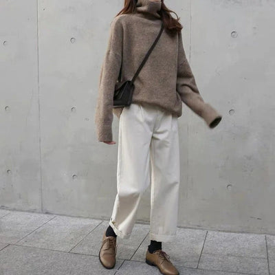 Zia - Lockerer Rollkragenpullover