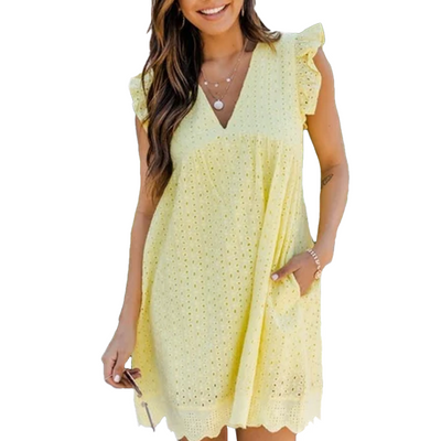 Robe d'été élégante et aérienne 