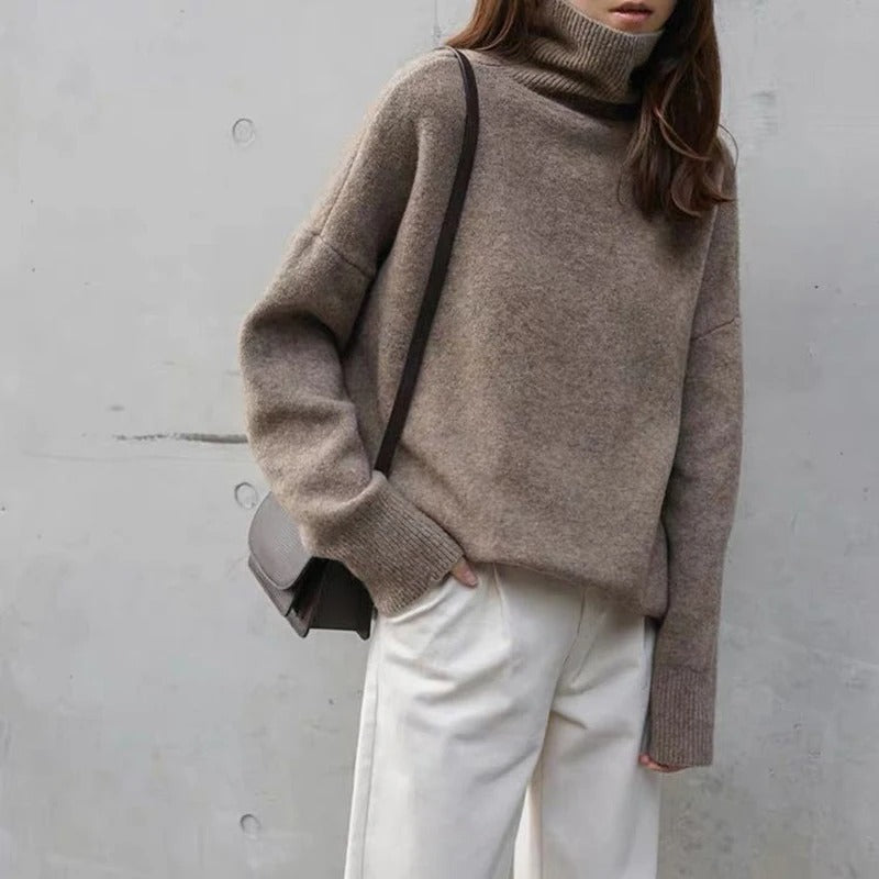 Zia - Lockerer Rollkragenpullover