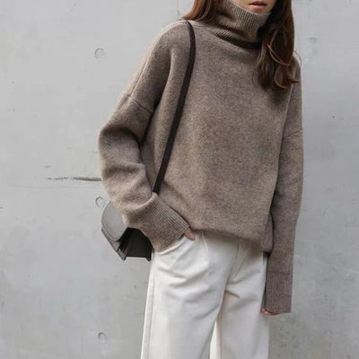 Zia - Lockerer Rollkragenpullover