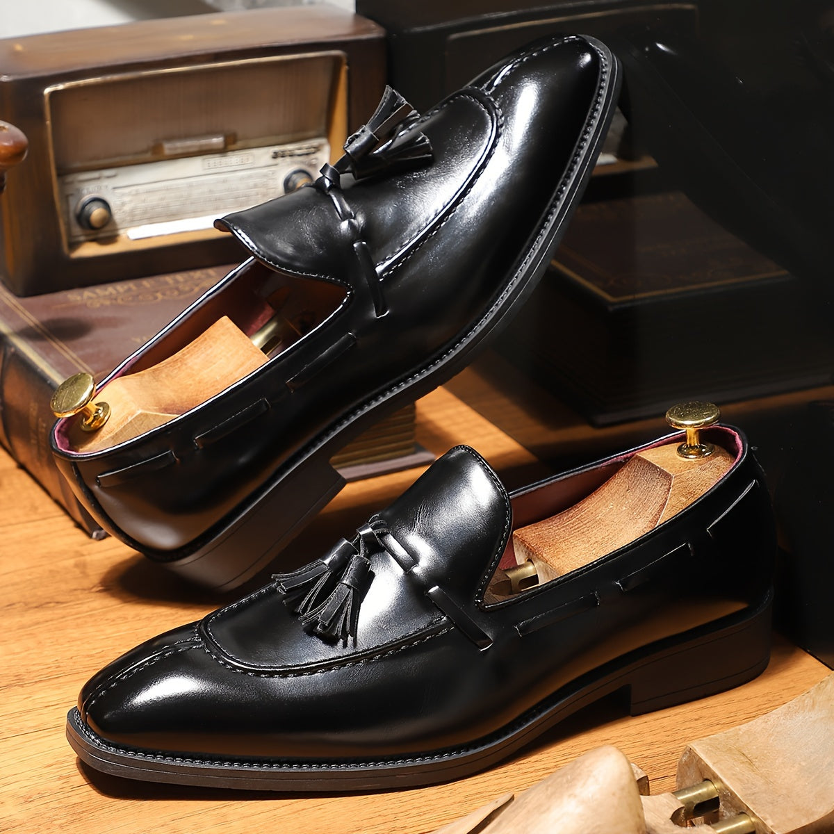 Joachim | Leder-Halbschuhe