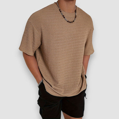 Milan | Texturiertes T-shirt