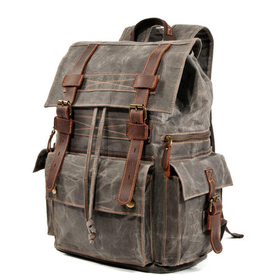 MONTREUX | Canvas Rucksack mit Kordelzug