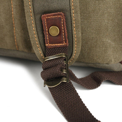 BADEN | Leinen Wanderrucksack