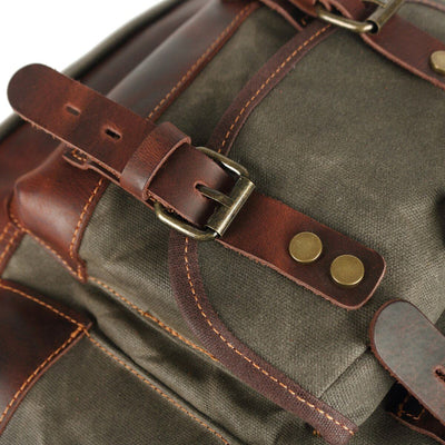 BADEN | Leinen Wanderrucksack