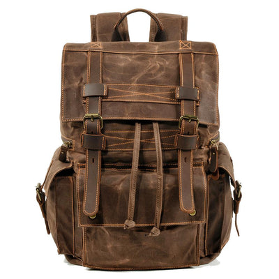 MONTREUX | Canvas Rucksack mit Kordelzug