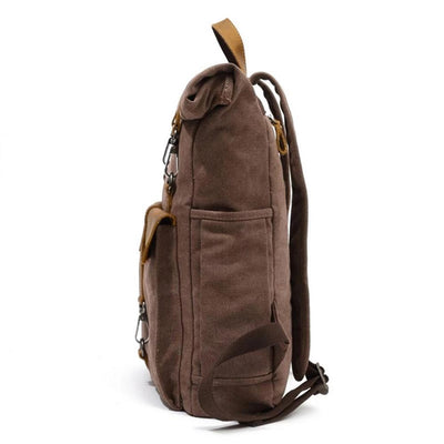 ZÜRICH | Retro Segeltuch-Rucksack